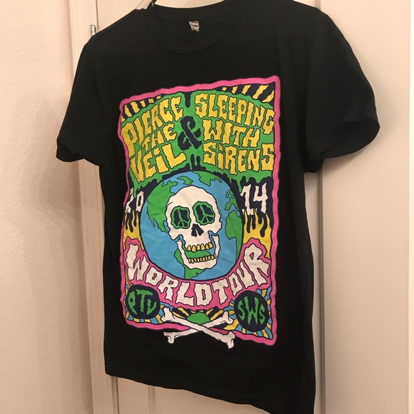 Shirts Pierce The Veil Sleeping With Sirens Tour Shirt Poshmark